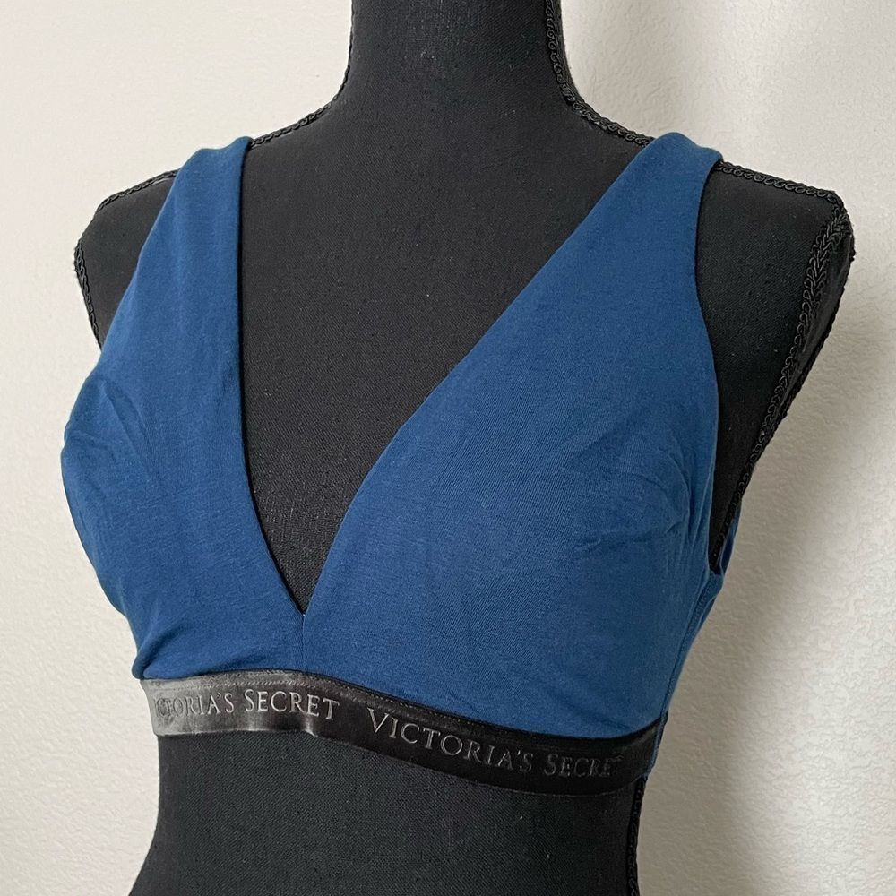 NWT Victoria’s Secret Cotton Wireless Lounge Bra - Picture 3 of 14